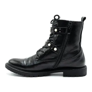 Anna Field Ankle Boots Leather Black Colour For Women