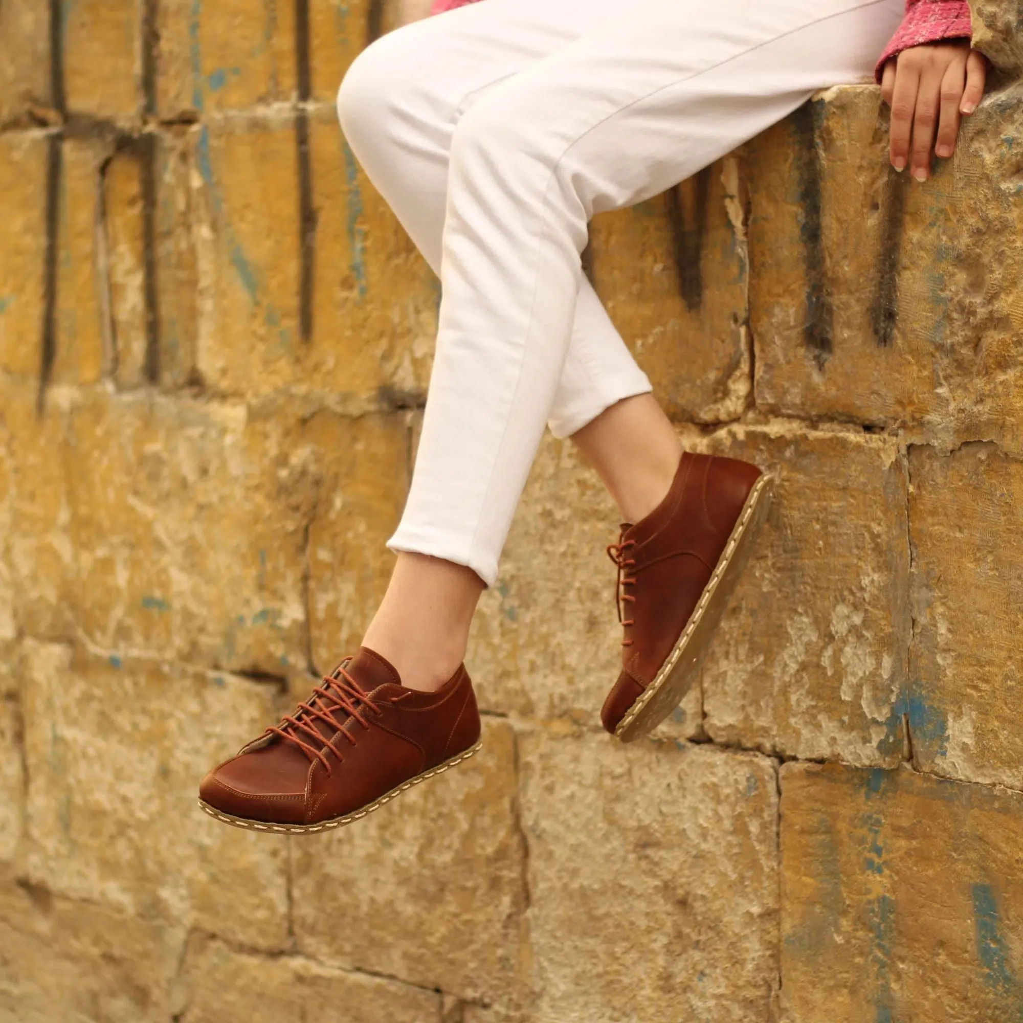 Barefoot Sneaker Crazy New Brown for Women