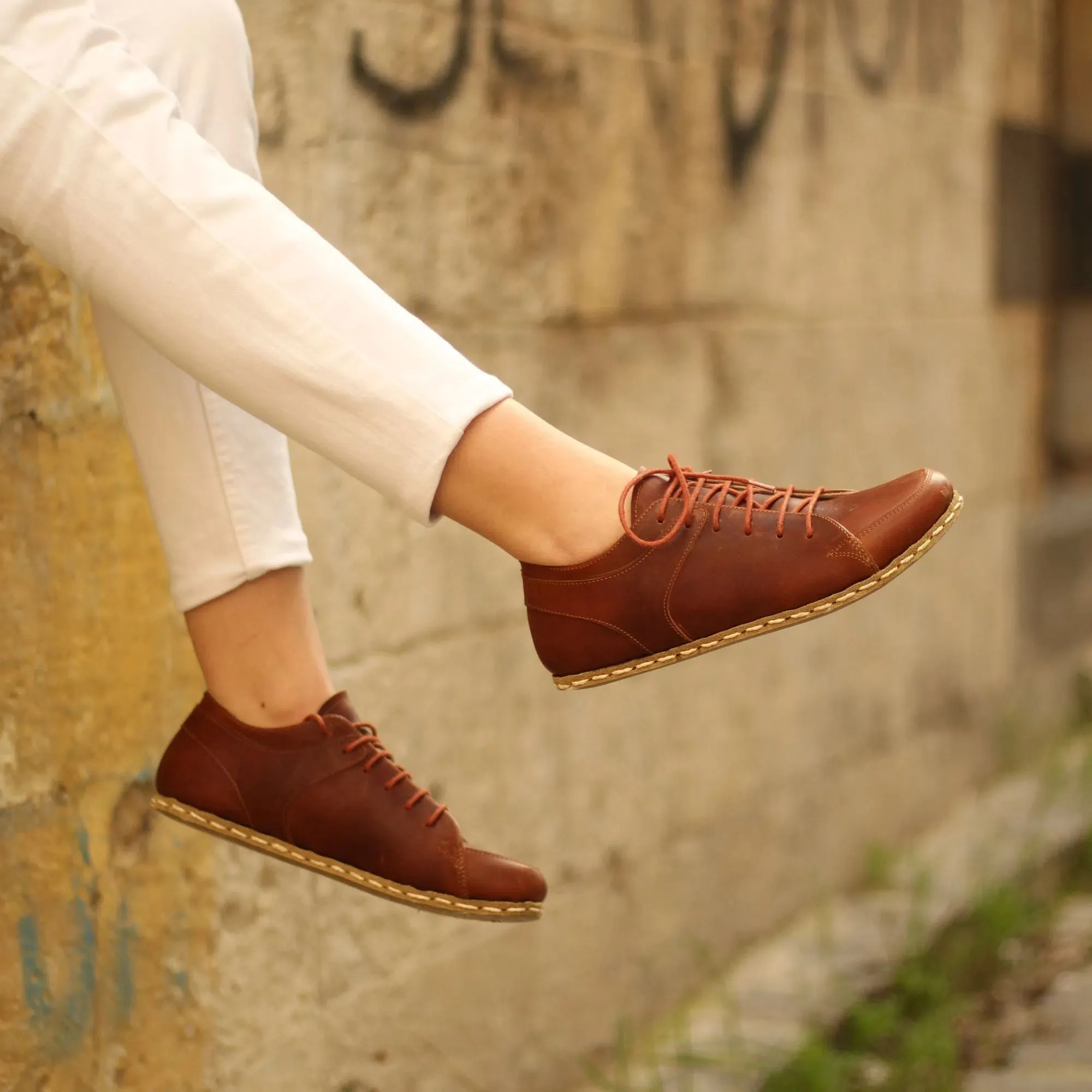 Barefoot Sneaker Crazy New Brown for Women