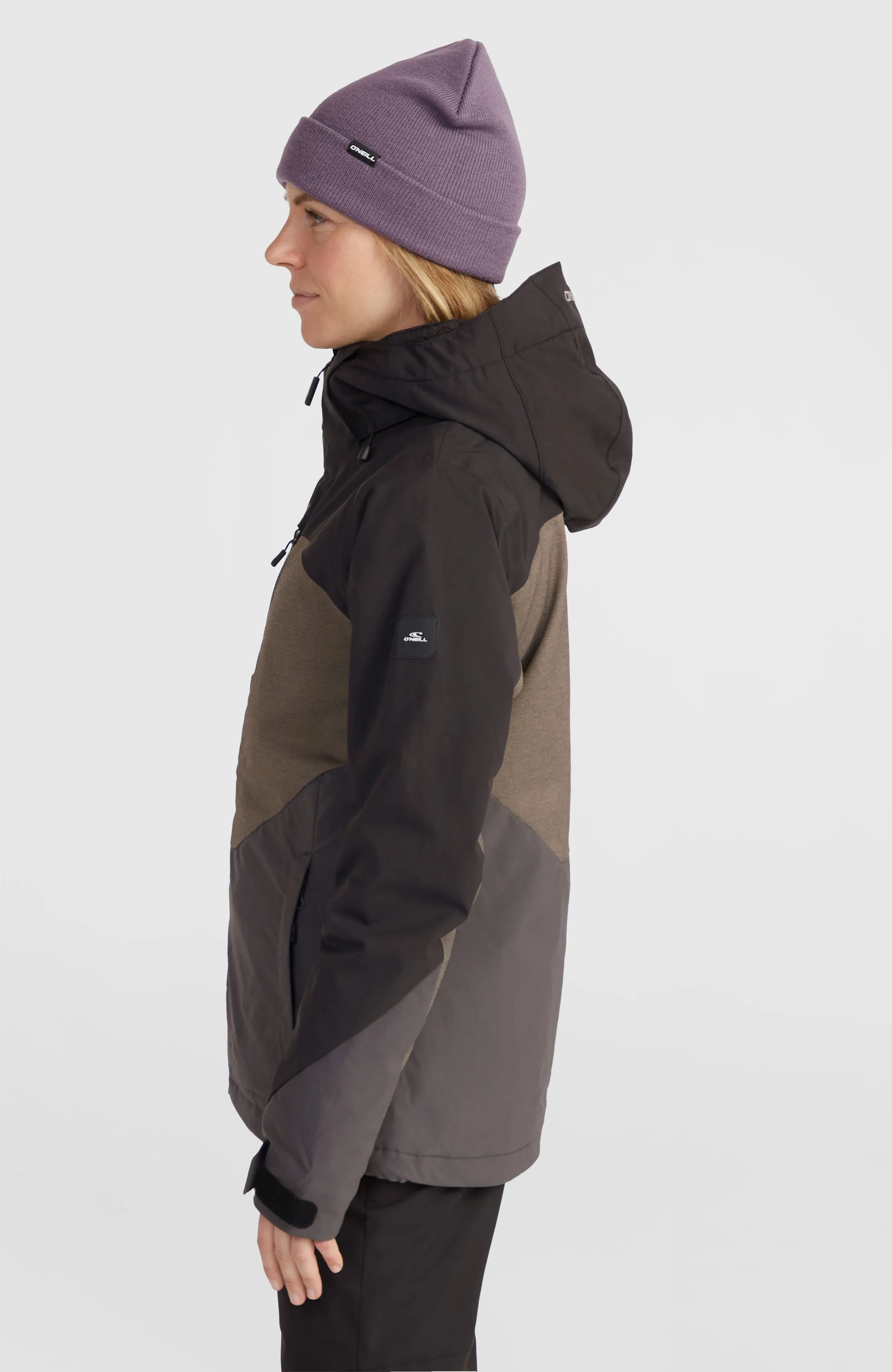 Carbonite Snow Jacket | Black Out Colour Block