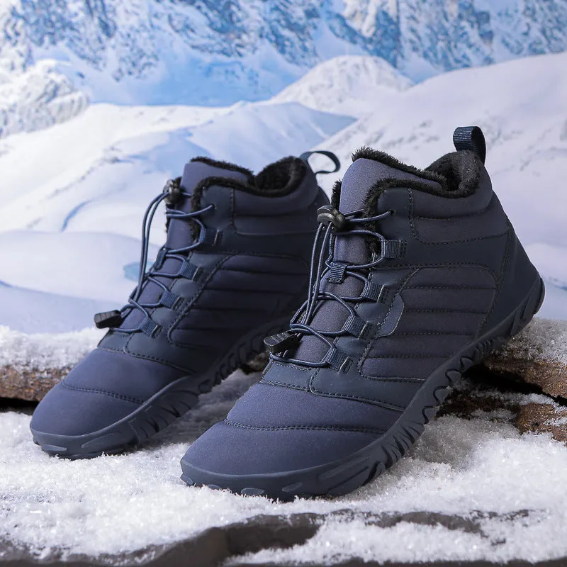 Casual Adventure Healthy Warm Snow Boots Non-slip & Waterproof Winter Barefoot Shoe (Unisex)