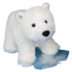 Douglas Whitey Polar Bear 8"