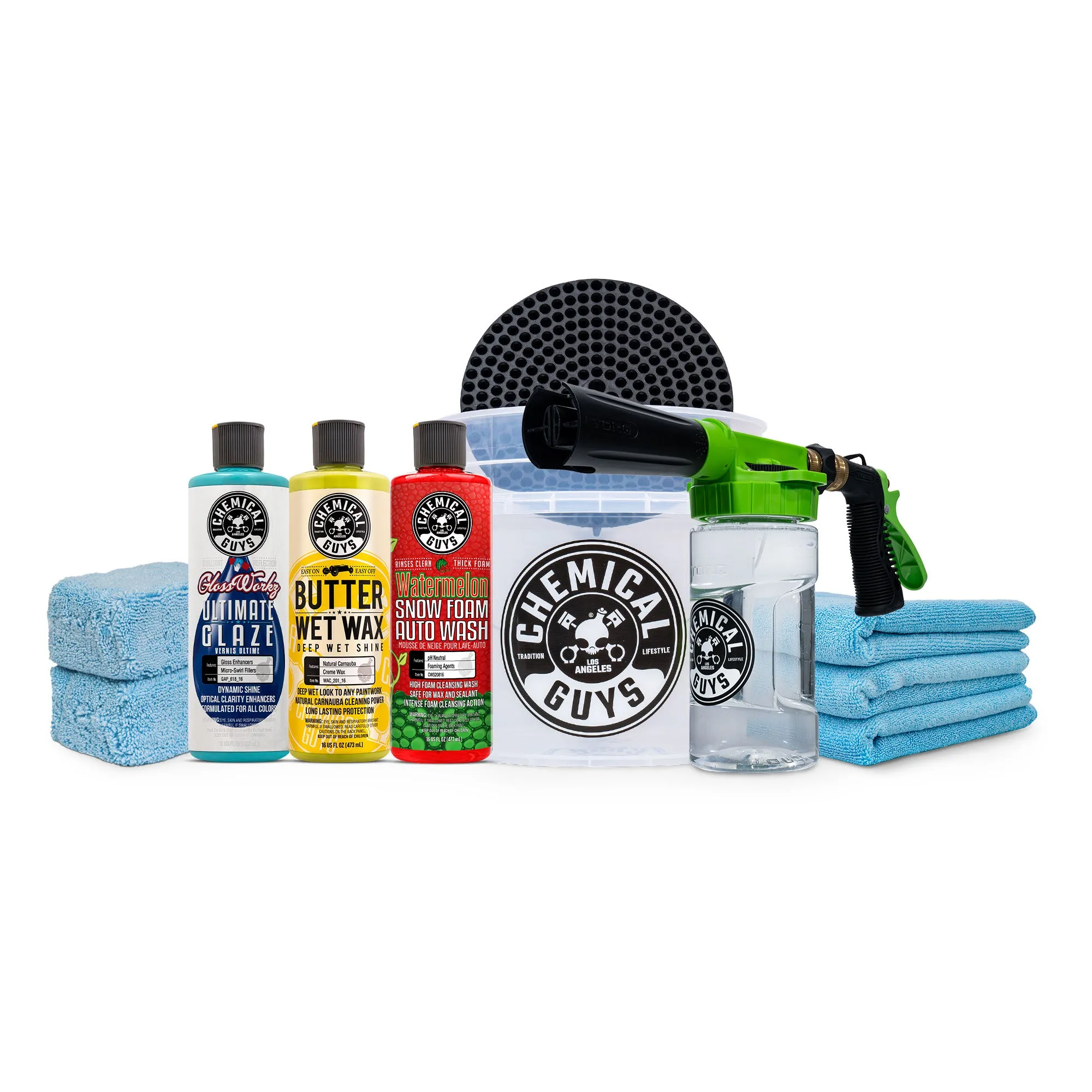 Glossworkz Snow Foam Wash & Wax Kit