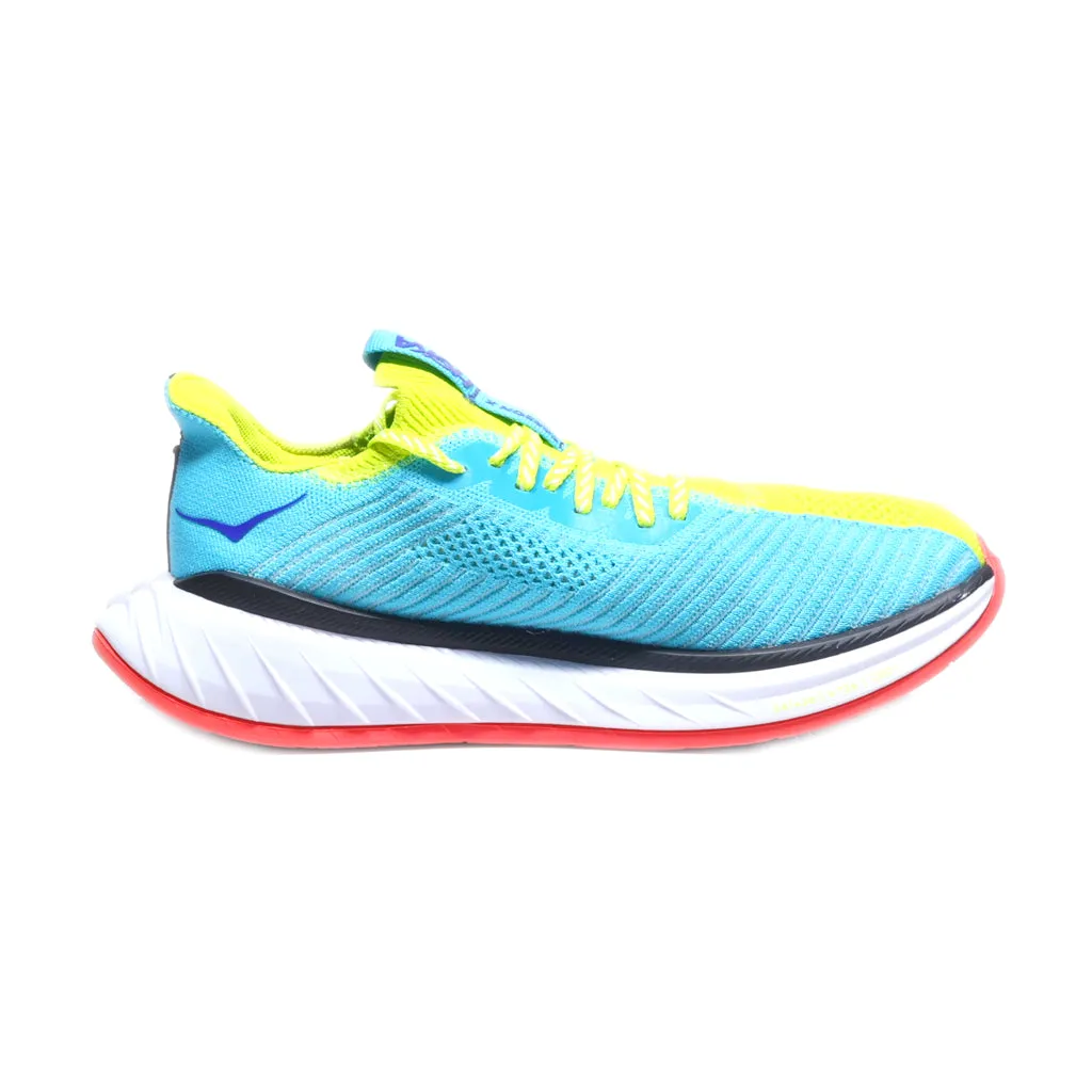 Hoka Carbon X Sport Shoes Fabric Yellow Colour For Men