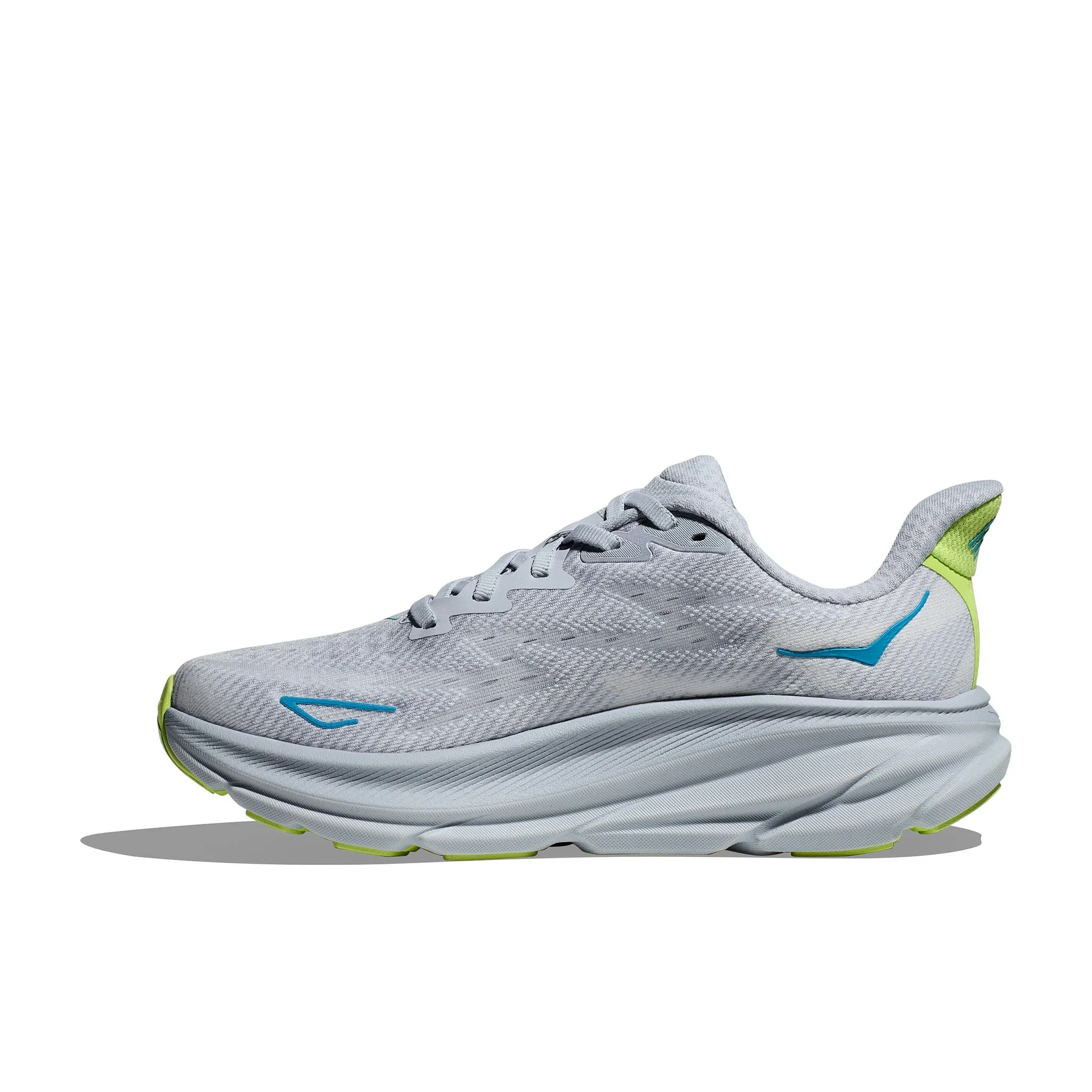 HOKA | Women's Clifton 9 Running Shoes - Gull/Sea Ice