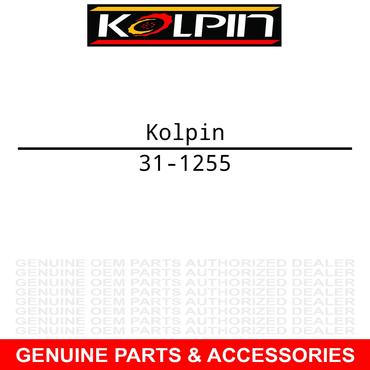 Kolpin 31-1255 Heavy-Duty Snow Plow Blade Skid Shoes Pair