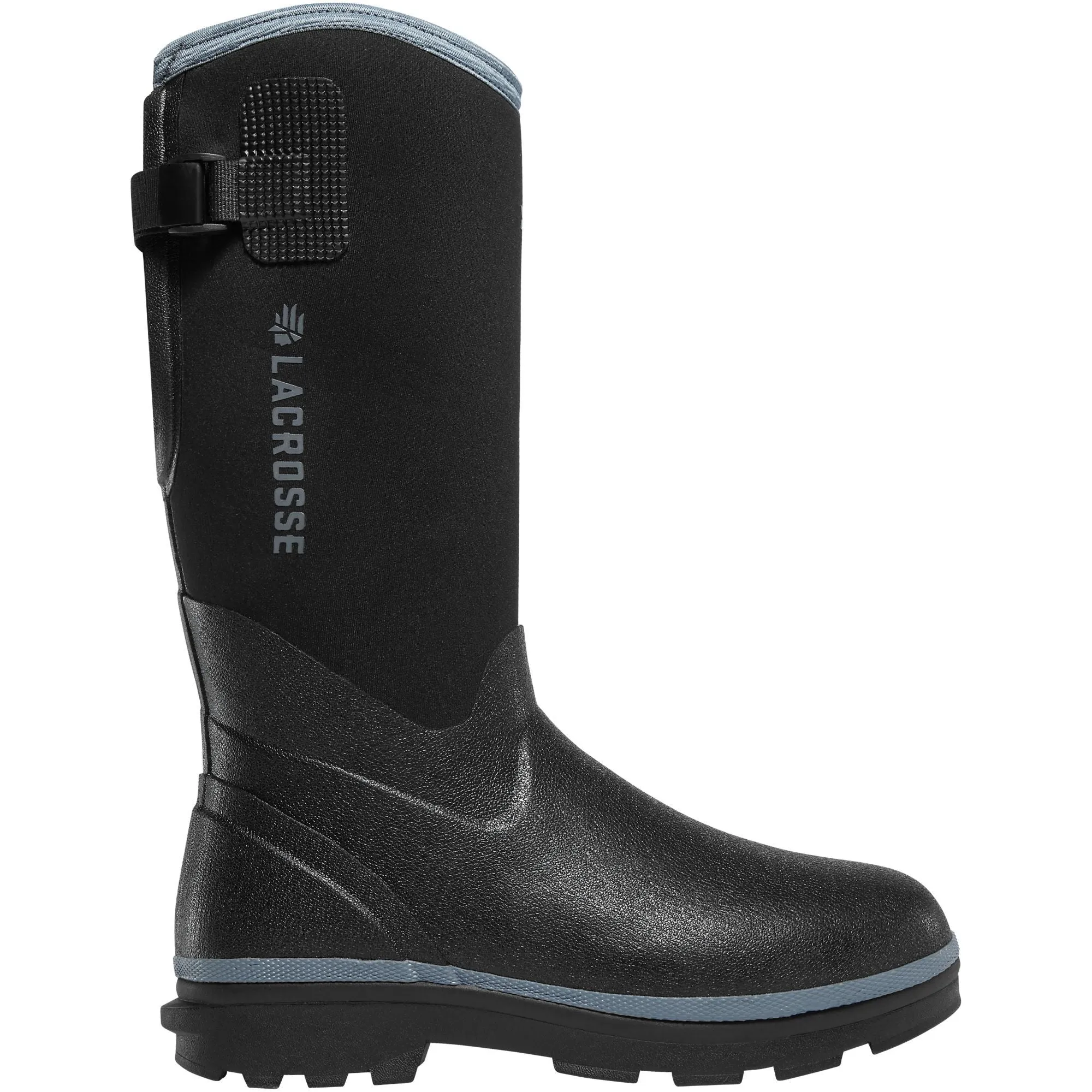 LaCrosse Women's Alpha Range 12" Ins Rubber Work Boot - Black - 602244