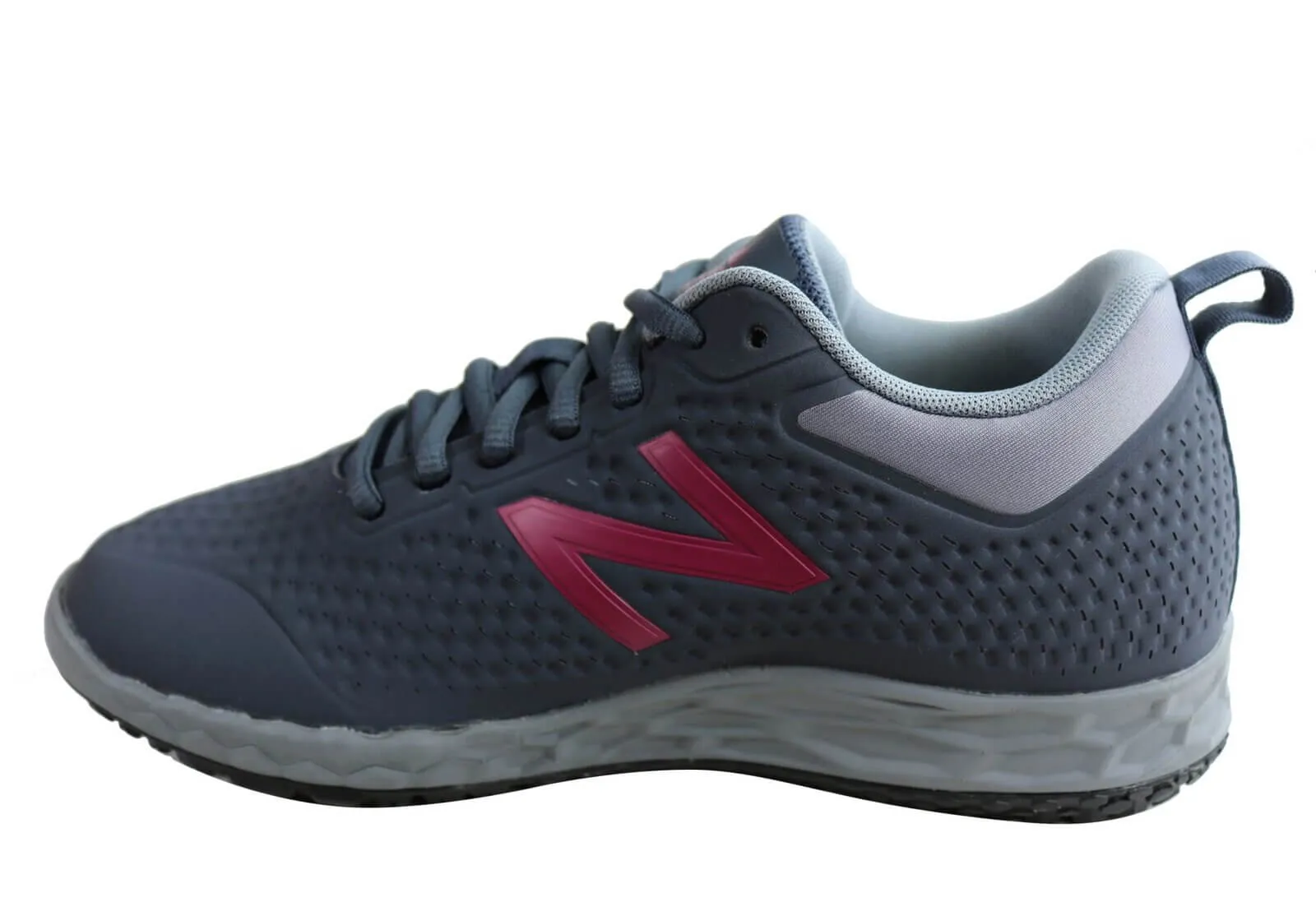 New Balance Womens 806 Wide Shoes - Grey/Berry