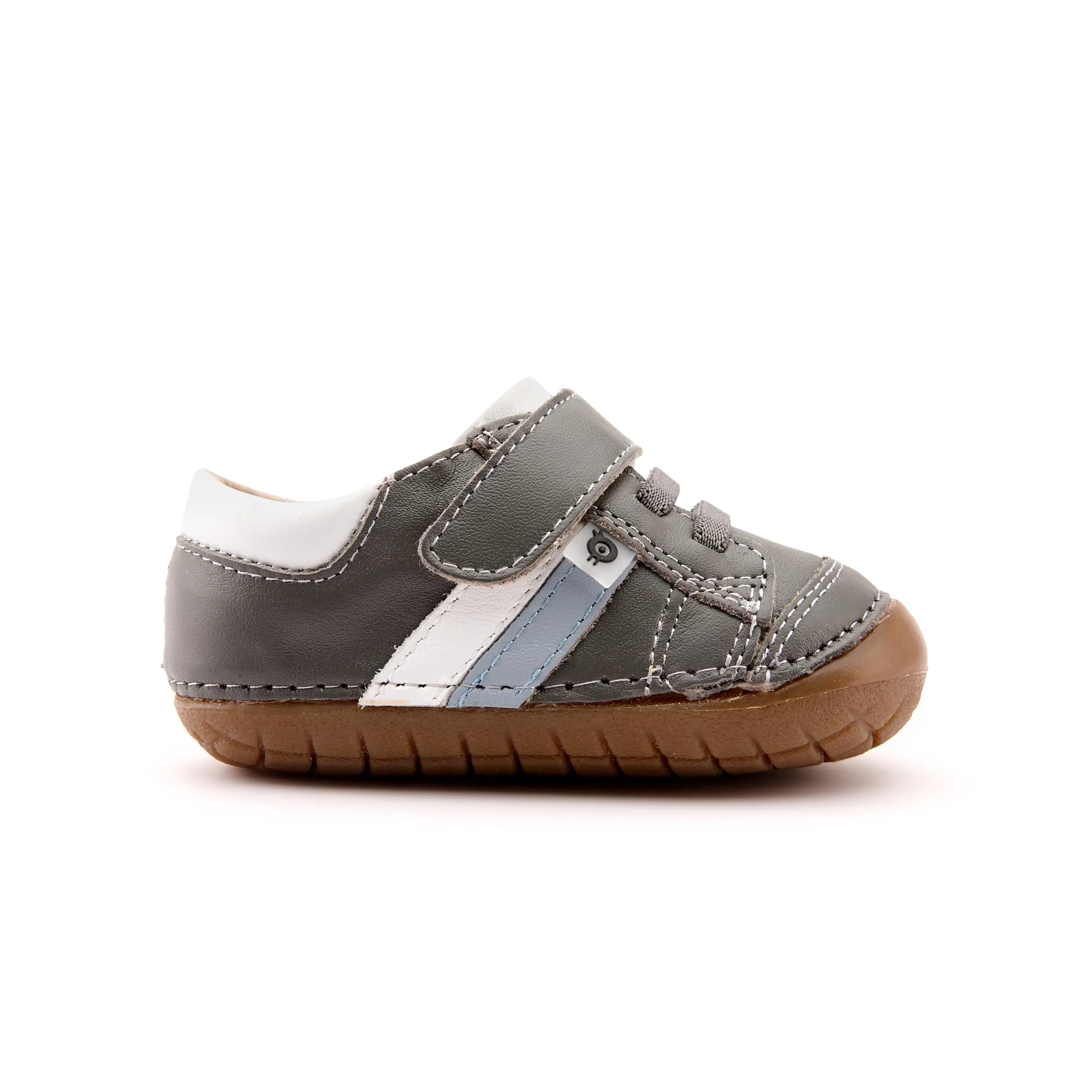 Old Soles Boy's Shield Pave Shoe - Grey/Snow/Dusty Blue