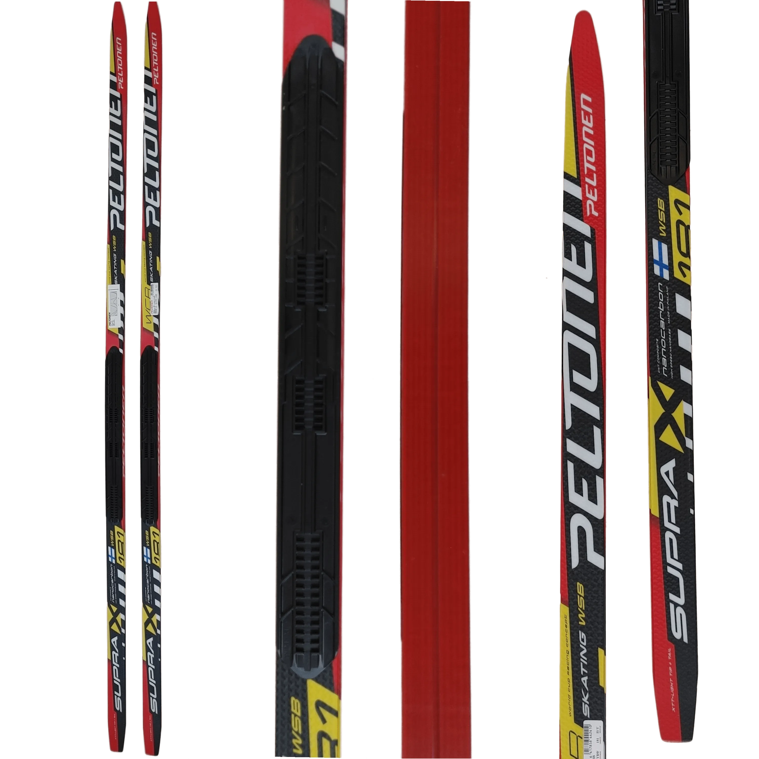 Peltonen SUPRA X WET TRACK 2016 Skate Skis B-GRADE MINOR DEFECTS |181cm | 181cm