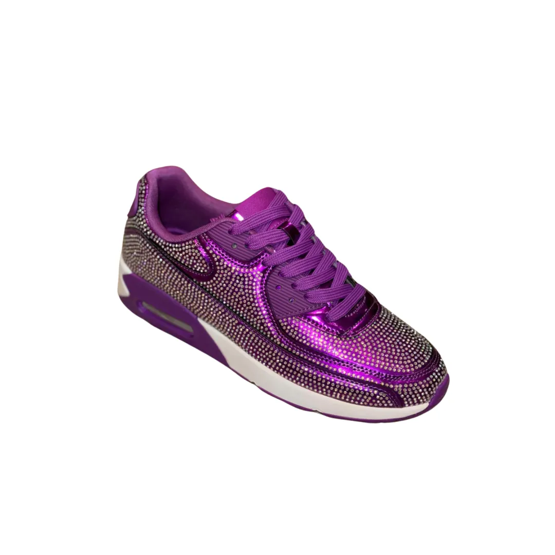 Queen Purple Sneakers | Stylish Women's Footwear