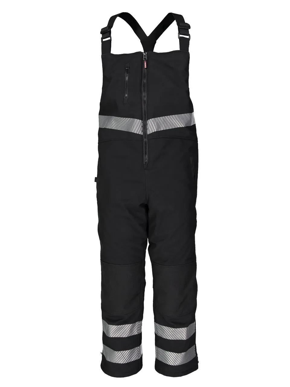 Refrigiwear Insulated Softshell Enhanced Visibility Bib Overalls