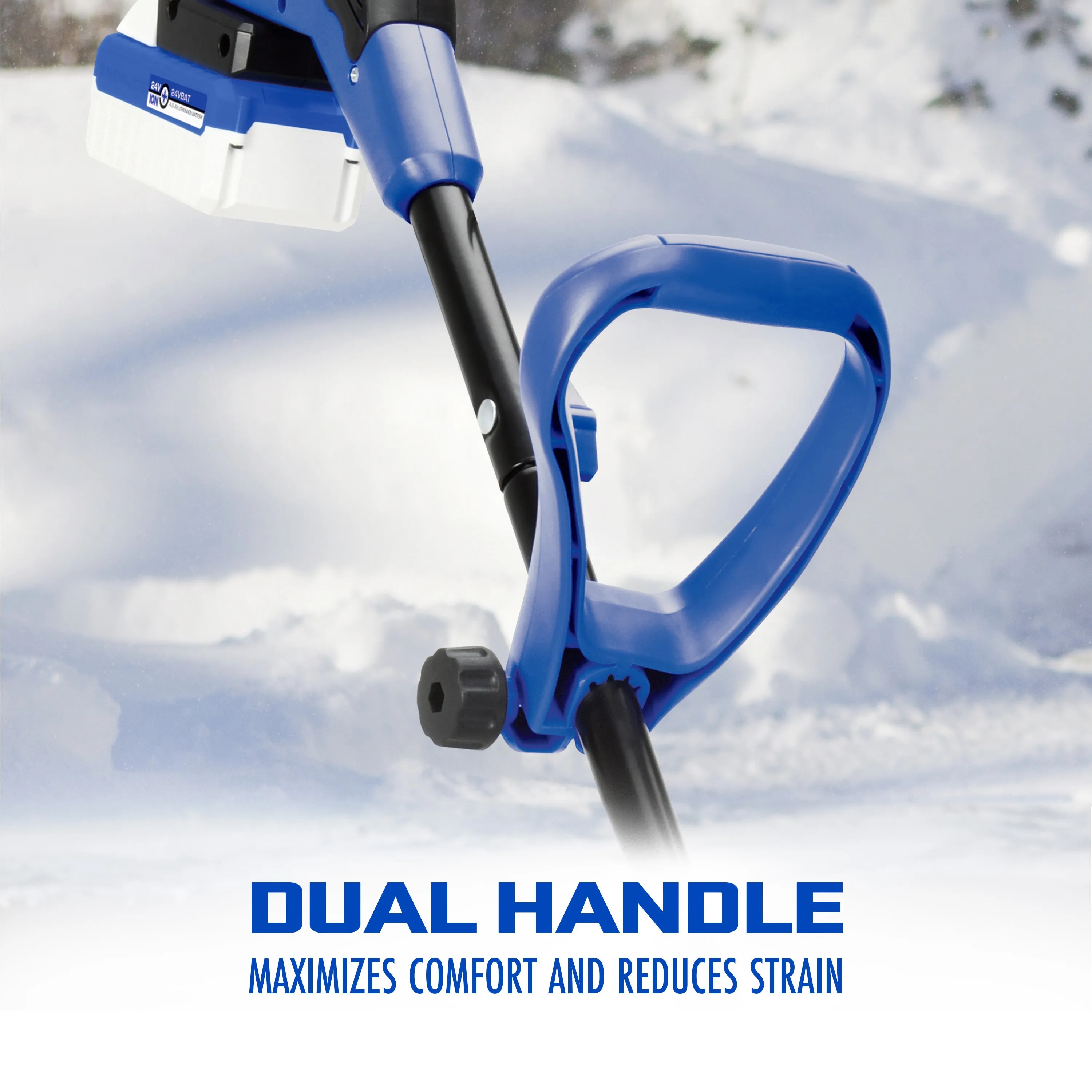 Snow Joe 24V-SS13-CT 24-Volt IONMAX Cordless Snow Shovel | 13-Inch | Tool Only