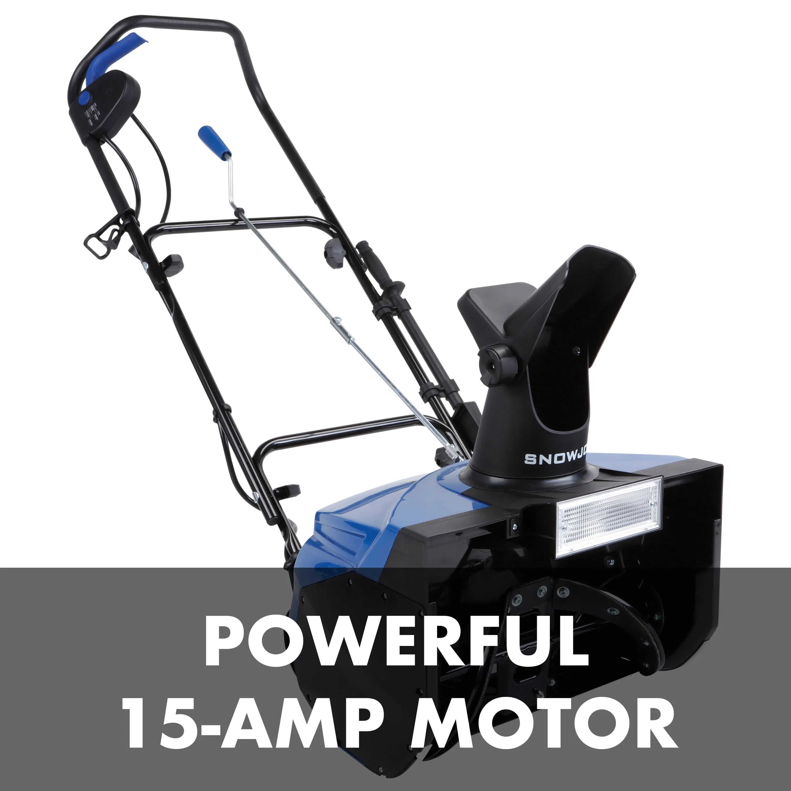 Snow Joe SJ623E Electric Walk-Behind Single-Stage Snow Blower W/ Headlight | 18-inch | 15-amp