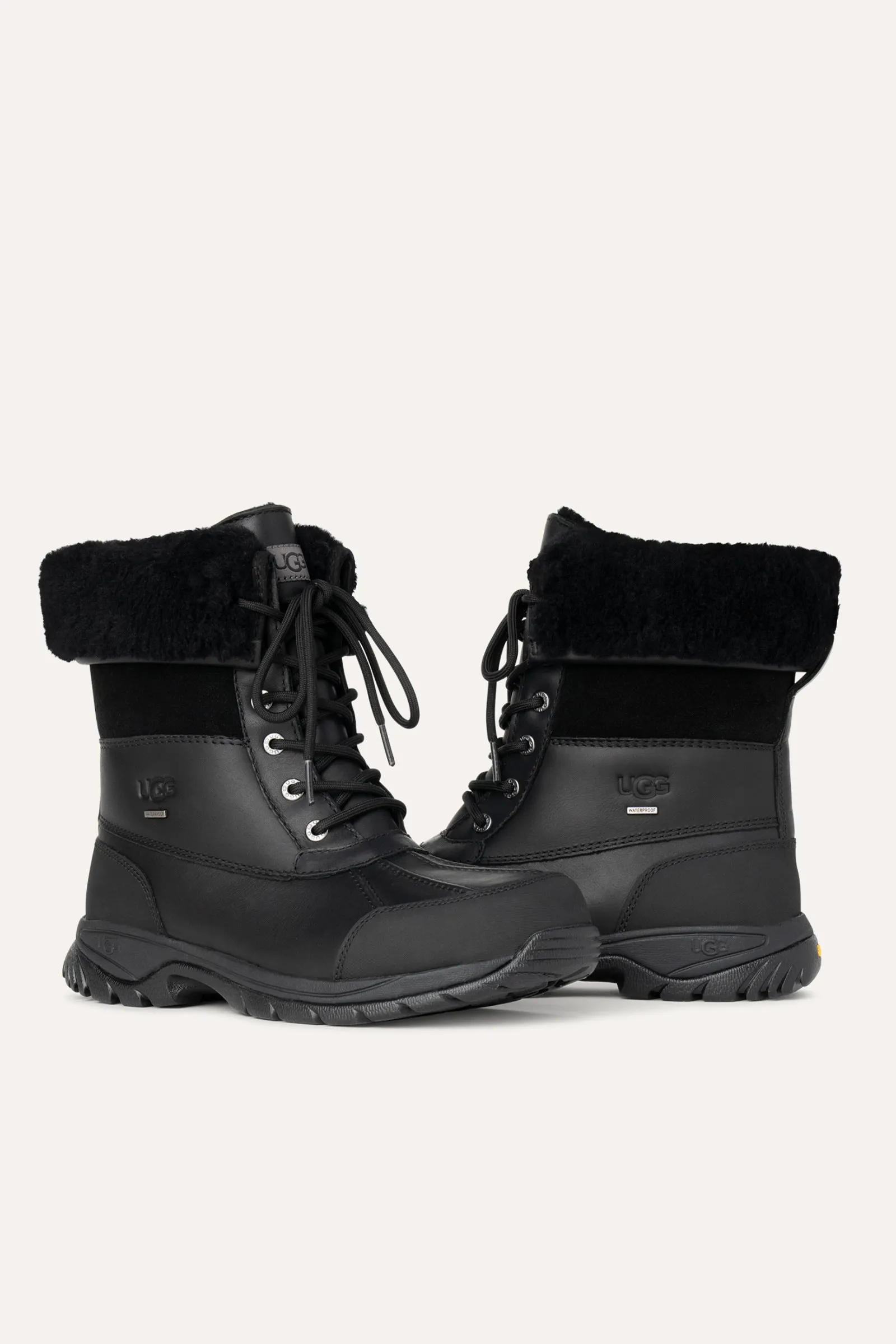 UGG Butte Black Boots