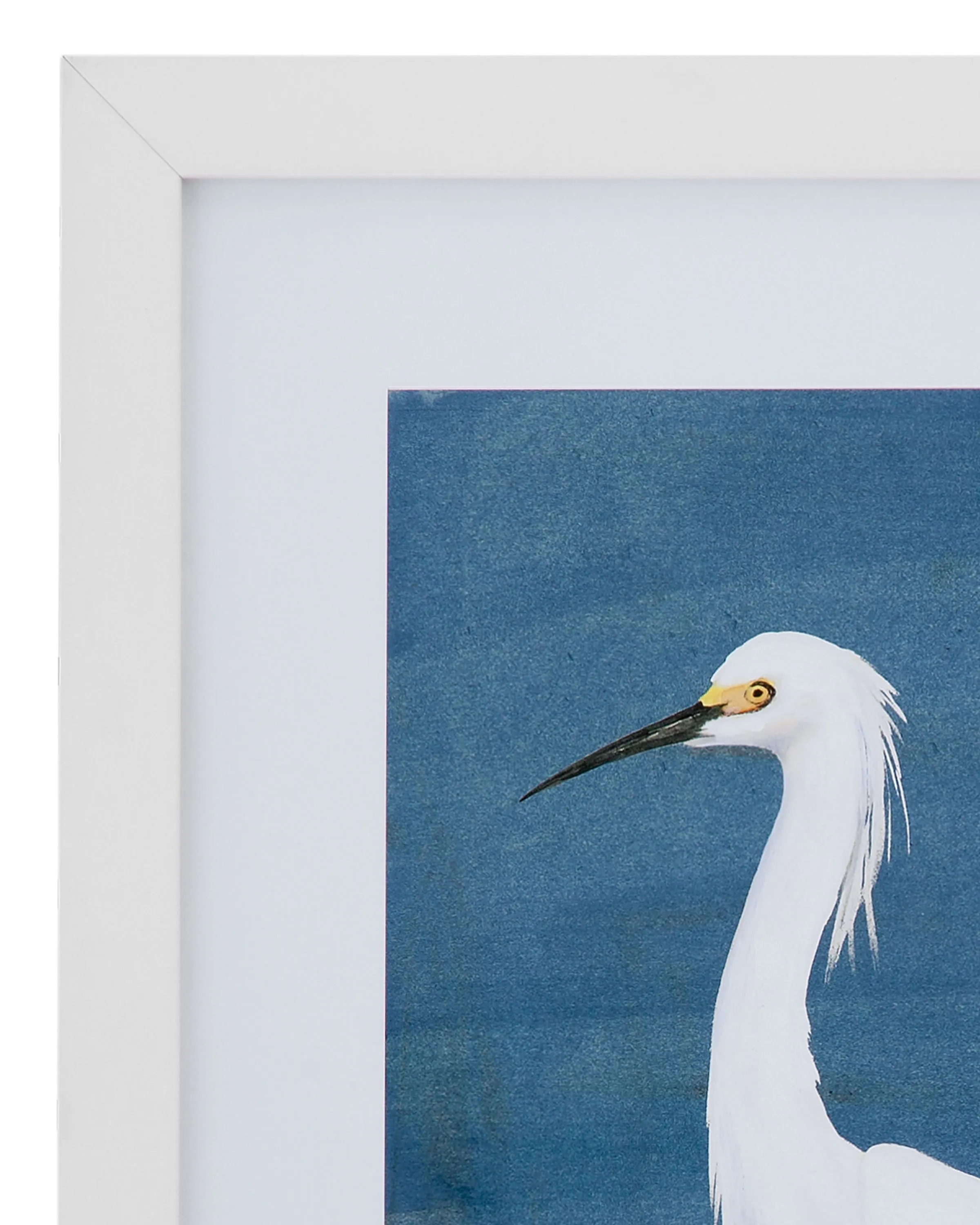 Wading Egret II - Blue