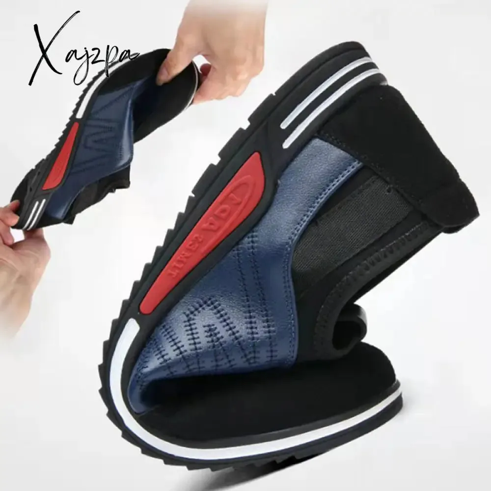 Xajzpa - New Men's Casual Shoes Sneakers Trend Casual Shoe Italian Breathable Leisure Male Sneakers Non-slip Footwear Men