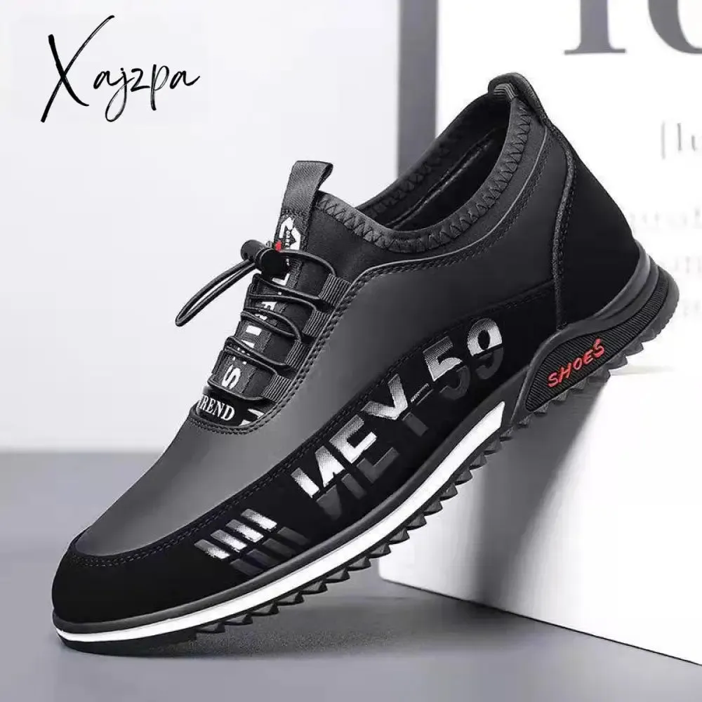 Xajzpa - New Men's Casual Shoes Sneakers Trend Casual Shoe Italian Breathable Leisure Male Sneakers Non-slip Footwear Men