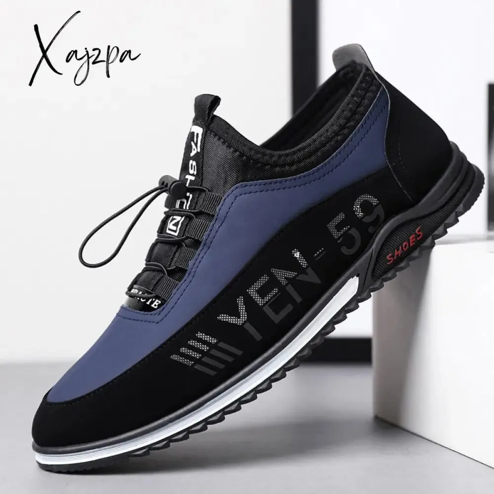 Xajzpa - New Men's Casual Shoes Sneakers Trend Casual Shoe Italian Breathable Leisure Male Sneakers Non-slip Footwear Men