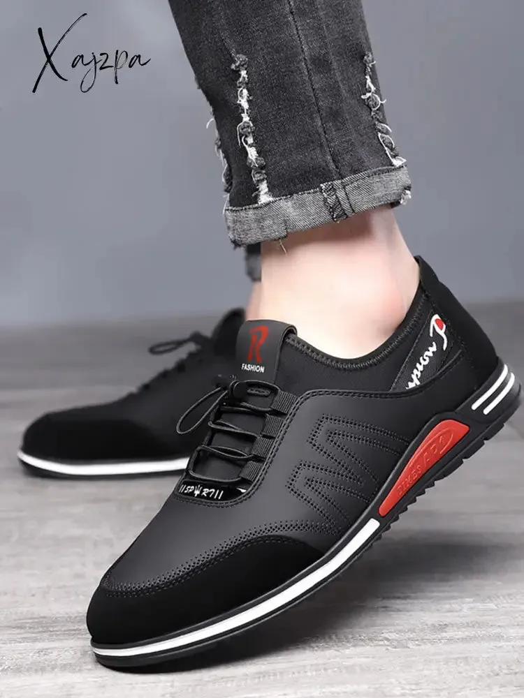 Xajzpa - New Men's Casual Shoes Sneakers Trend Casual Shoe Italian Breathable Leisure Male Sneakers Non-slip Footwear Men