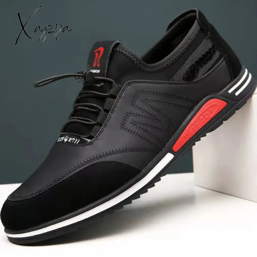 Xajzpa - New Men's Casual Shoes Sneakers Trend Casual Shoe Italian Breathable Leisure Male Sneakers Non-slip Footwear Men