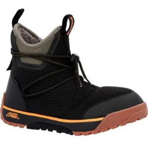 Xtratuf Men's Nylon Ice 6" Waterproof 200G Ankle Deck Boot -Black- AIMN003